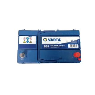 Akumulator samochodowy VARTA BLUE 45Ah 330A J P+