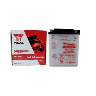 Akumulator YUASA Motocyklowy YB14-B2 12V 14Ah 175A